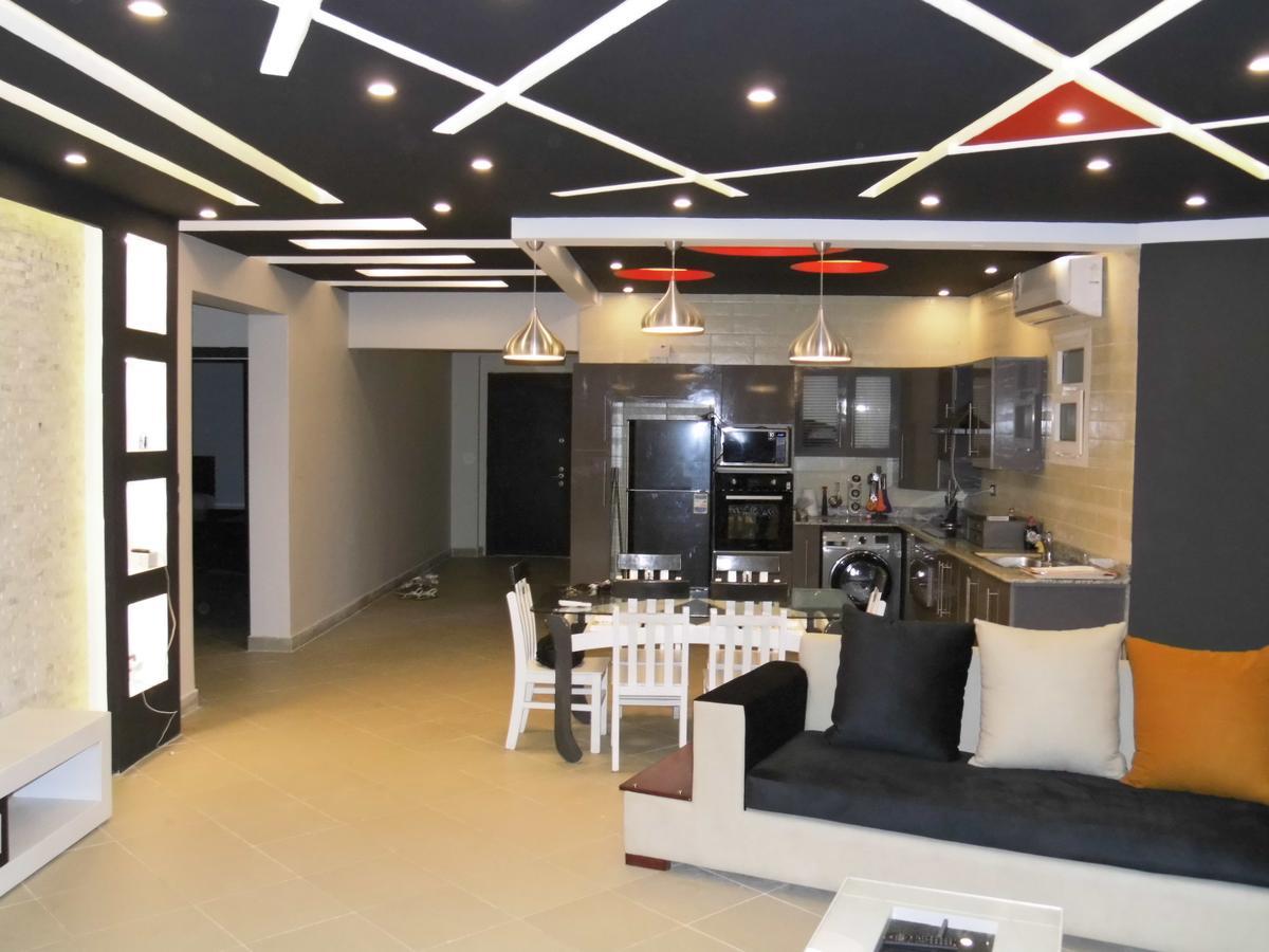 Three-Bedroom Apartment At Louly Beach Resort Ain Sukhna Exterior foto